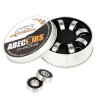 Guoliai ABEC-9 RS GRAPHIT CHROME BEARINGS 8 PCS. NILS EXTREME