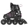 Riedučiai - pačiūžos NH11912 A 2IN1 BLACK/PINK SIZE M(35-38) IN-LINE SKATES/HOCKEY ICE SKATES