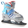 Riedučiai - pačiūžos NH18192 4IN1 GREY/BLUE SIZE M(34-38) IN-LINE SKATES/HOCKEY ICE SKATES