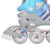 Riedučiai - pačiūžos NH18192 4IN1 GREY/BLUE SIZE L(39-43) IN-LINE SKATES/HOCKEY ICE SKATES