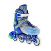 Riedučiai - pačiūžos NH18122 4in1 BLUE SIZE S(29-33) INLINE/ICE-SKATES NILS EXTREME