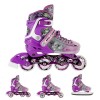 Riedučiai - pačiūžos NH18122 4in1 VIOLET SIZE L(39-43) INLINE/ICE-SKATES NILS EXTREME