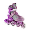 Riedučiai - pačiūžos NH18122 4in1 VIOLET SIZE L(39-43) INLINE/ICE-SKATES NILS EXTREME