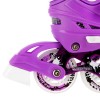 Riedučiai - pačiūžos NH18122 4in1 VIOLET SIZE L(39-43) INLINE/ICE-SKATES NILS EXTREME