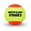 Teniso kamuoliukai Dunlop STAGE 2 ORANGE 3-tube