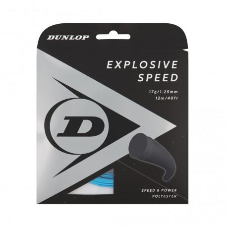 Stygos tenisui Dunlop EXPLOSIVE SPEED 1,25 mm 17G 12M Blue