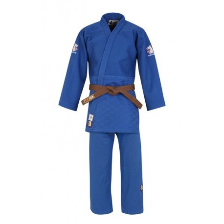 Dziudo kimono MATSURU MONDIAL IJF 750g 160 cm mėlynas