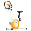 Dviratis treniruoklis M8410 WHITE-ORANGE MAGNETIC BIKE ONE FITNESS