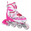 Riedučiai - pačiūžos NF10927 A 2IN1 DARK PINK SIZE L(39-42) IN-LINE SKATES/FIGUREICE SKATES