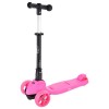 Paspirtukas HLB12 2in1 PINK SCOOTER NILS FUN