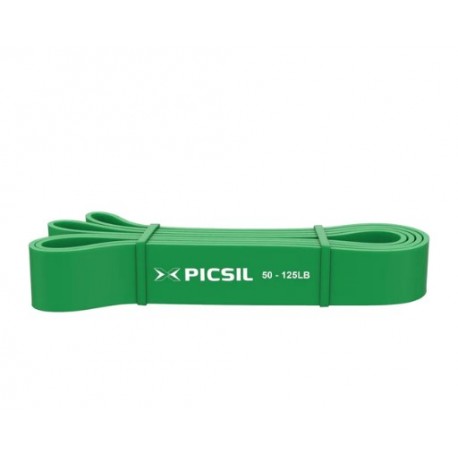 Pasipriešinimo guma Picsil Resistance Elastic Band / Green 50-125 LB