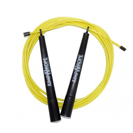 Greičio šokdynė JumpNrope R2.5 Hybrid Yellow - Long Handle